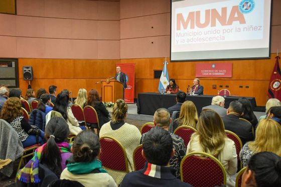 UNICEF reconoce a los municipios de Salta que están comprometidos con la niñez y la adolescencia