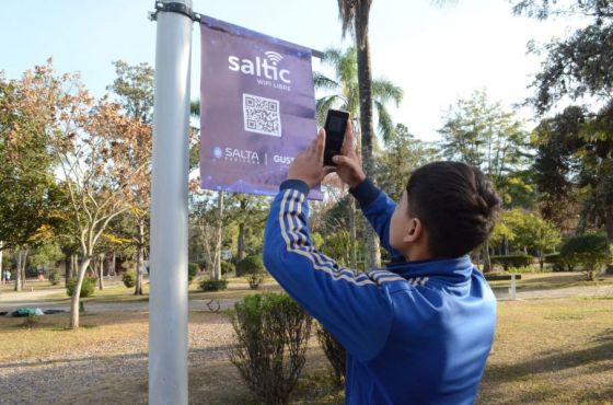 La Caldera cuenta con un punto de acceso a internet libre y gratuita