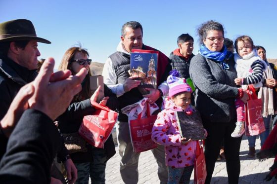 La temporada turística invernal inicio con la inauguración de infraestructura en la Cuesta del Obispo