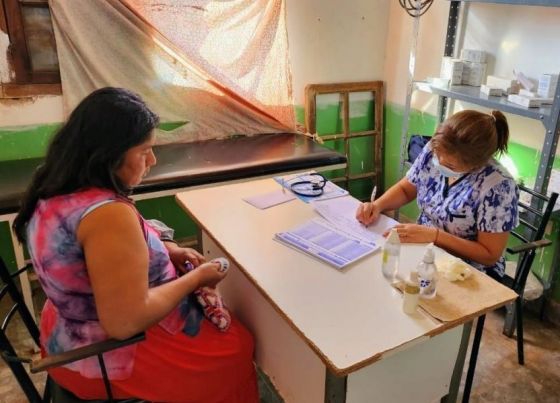 En Morillo se asistió a más de 600 pacientes con un operativo extramuros