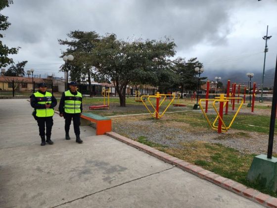 Se reforzó la presencia policial en el Parque de la Familia.