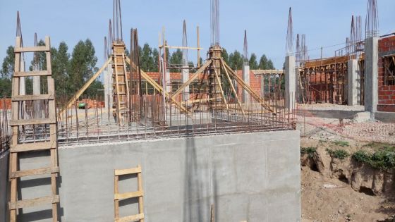 La construcción de la Ciudad Judicial de Orán avanza con el edificio principal