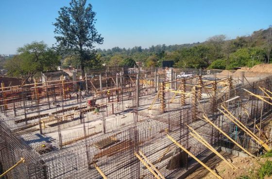 Tartagal: avanza la obra de la nueva cisterna de Villa Güemes