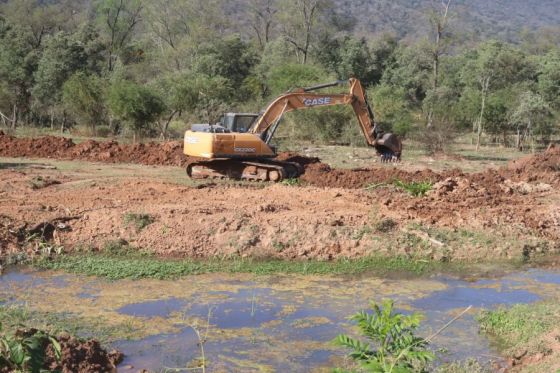 Iniciaron los trabajos para el alteo del embalse El Limón