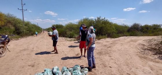 El Gobierno brinda contención a familias aisladas por la crecida del Pilcomayo