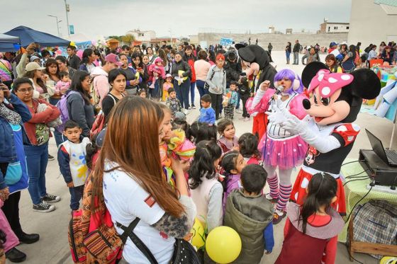 Con juegos, shows y música se celebró el Día de las Infancias en el Parque Sur