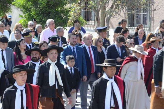 El ministro Villada participó de la fiesta patronal a Santa Rosa de Lima en General Güemes