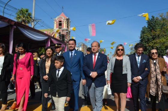 El ministro Villada participó de la fiesta patronal a Santa Rosa de Lima en General Güemes