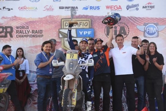 Salta brilló con la llegada de los pilotos y el podio de premiación del Desafío Ruta 40