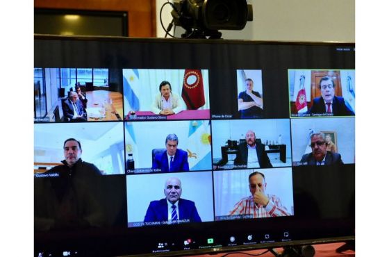 Los gobernadores del Norte Grande realizaron por videoconferencia una nueva Asamblea