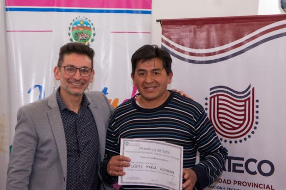 Entrega de certificados.