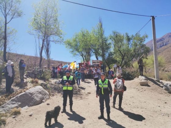 Más de 40 peregrinaciones reciben el acompañamiento policial por el Milagro 2023