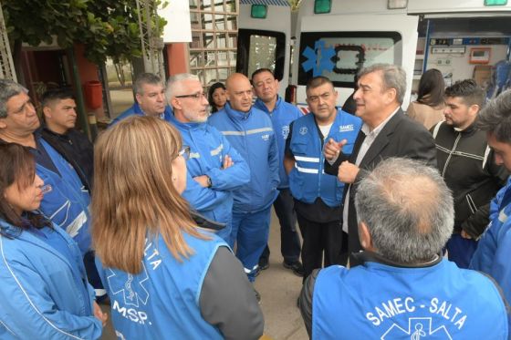 Suman 93 las ambulancias entregadas durante la gestión del gobernador Sáenz