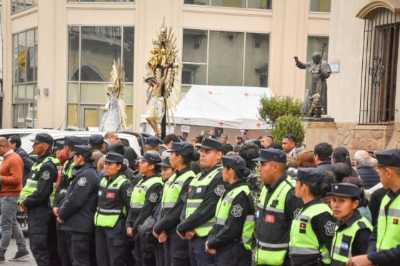 Paso de las imágenes peregrinas.