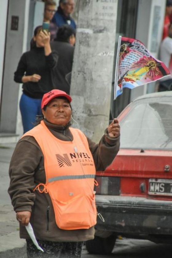 Paso de las imágenes peregrinas.