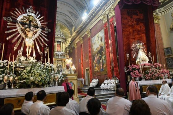 El gobernador Sáenz participó de la primera jornada del Triduo del Milagro