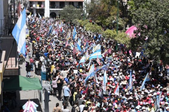 Sáenz: “Nuestros peregrinos son la manifestación viva de la fe de los salteños”