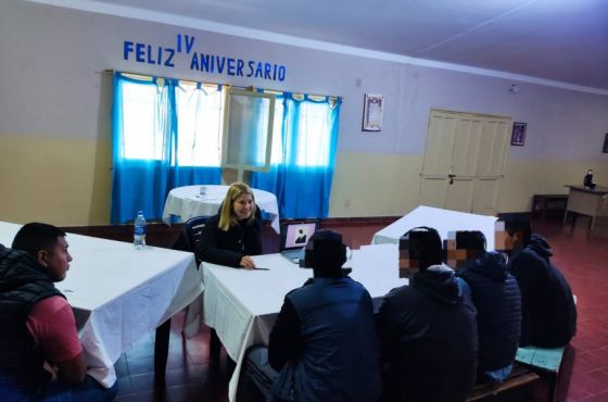 Promoción de habilidades con enfoque en derechos para agentes que trabajan en contextos de encierro