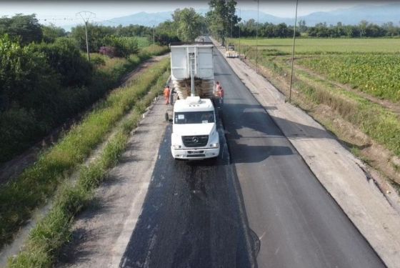 Avanza la repavimentación de la ruta provincial 23