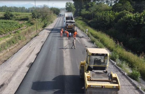 Avanza la repavimentación de la ruta provincial 23