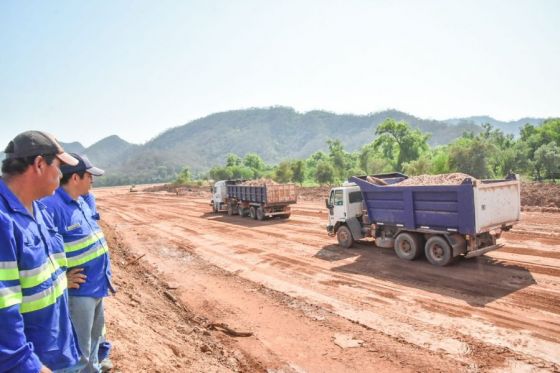 Distintas obras transforman la matriz de abastecimiento de agua en el departamento San Martín