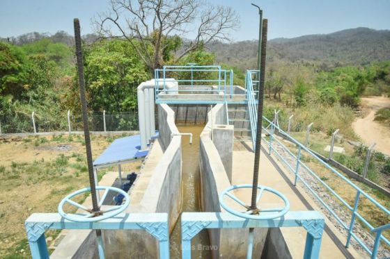 Distintas obras transforman la matriz de abastecimiento de agua en el departamento San Martín