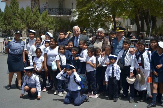 Los Cuerpos Infantiles de la Policía de Salta celebraron su XXXIII aniversario