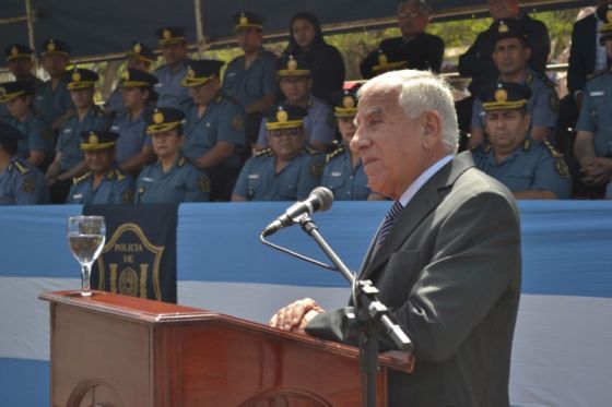 Los Cuerpos Infantiles de la Policía de Salta celebraron su XXXIII aniversario