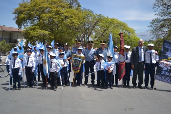 Los Cuerpos Infantiles de la Policía de Salta celebraron su XXXIII aniversario