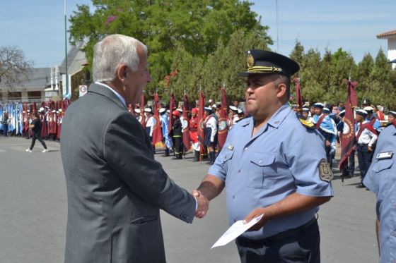 Los Cuerpos Infantiles de la Policía de Salta celebraron su XXXIII aniversario