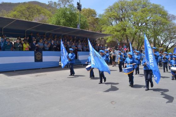 Los Cuerpos Infantiles de la Policía de Salta celebraron su XXXIII aniversario