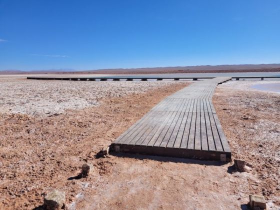 “Ojos de Mar”: en el predio se hicieron obras para el acceso y circulación de los visitantes