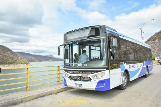 Hoy se realizó el viaje inaugural de SAETA a Coronel Moldes y al Dique Cabra Corral