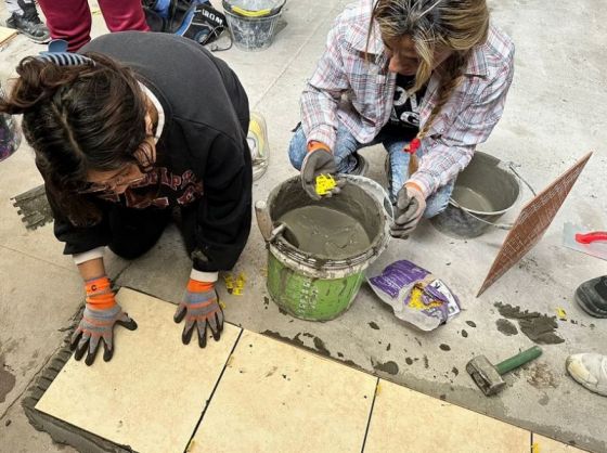 Desarrollo Social y Cerámica Alberdi fortalecen espacios comunitarios