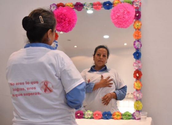 Penitenciarios participaron de una jornada de prevención sobre el cáncer de mama