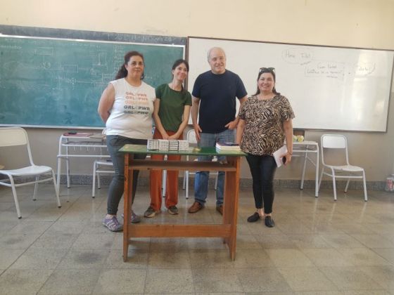 Encuentro de estudiantes de carreras de arte.