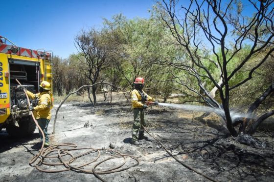 Finalizaron las acciones e intervenciones en la zona de incendio de Cafayate