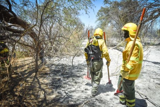 Finalizaron las acciones e intervenciones en la zona de incendio de Cafayate