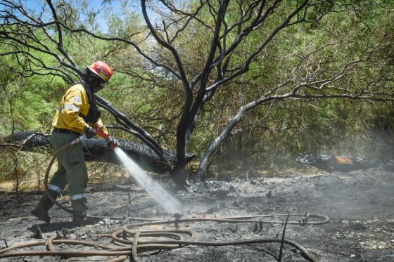 Finalizaron las acciones e intervenciones en la zona de incendio de Cafayate