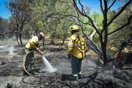 Finalizaron las acciones e intervenciones en la zona de incendio de Cafayate