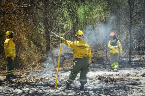 Finalizaron las acciones e intervenciones en la zona de incendio de Cafayate