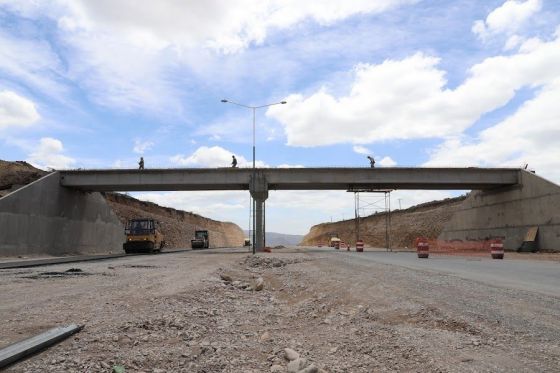 Están en la etapa final las obras para habilitar el tránsito en la circunvalación noroeste