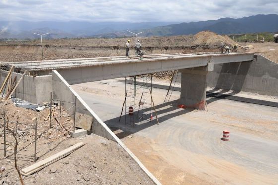 Están en la etapa final las obras para habilitar el tránsito en la circunvalación noroeste