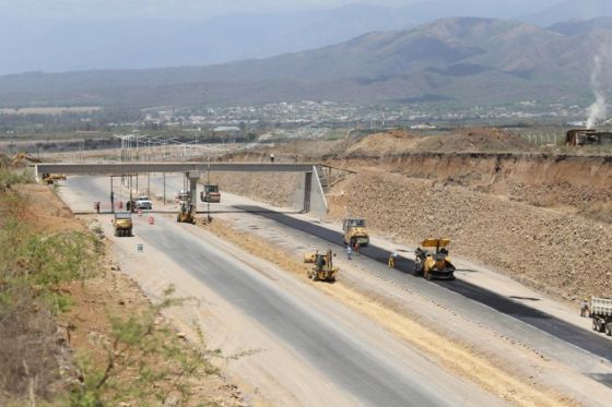 Están en la etapa final las obras para habilitar el tránsito en la circunvalación noroeste