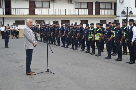 Toma de posesión en la Policía.