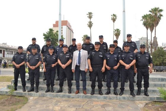 Toma de posesión en la Policía.