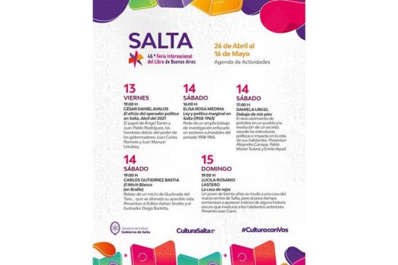 Feria del Libro 2022: Salta participa con más de 2000 obras de autores salteños