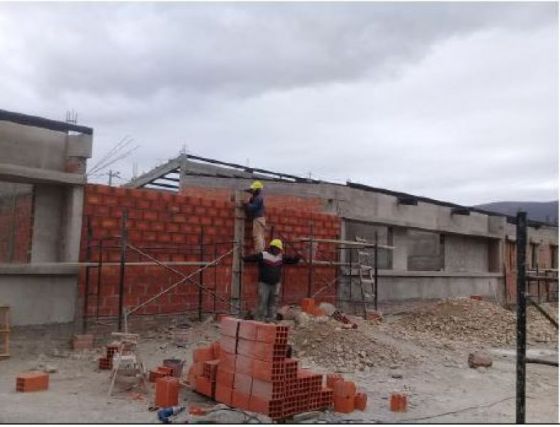 Se construye un nuevo colegio secundario en barrio Los Pinares de Cerrillos