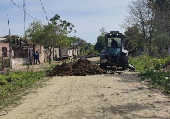 Las obras se ejecutaron en el barrio Juventud Unida.