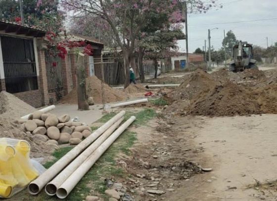 Las obras se ejecutaron en el barrio Juventud Unida.